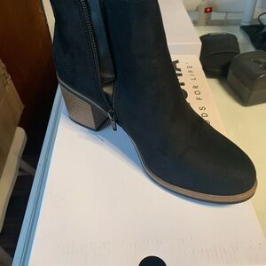 Women's Black Ankle Boots